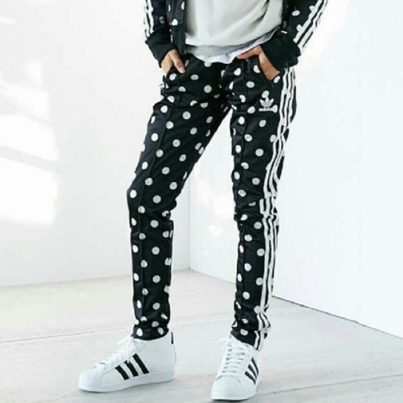 adidas polka dot pants